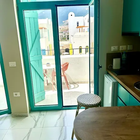شقة Sunset Santorini 5 Minutes Walking From The Sea Free Paking